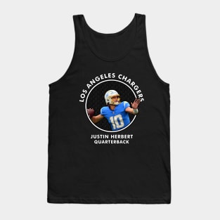 JUSTIN HERBERT - QB - LOS ANGELES CHARGERS Tank Top